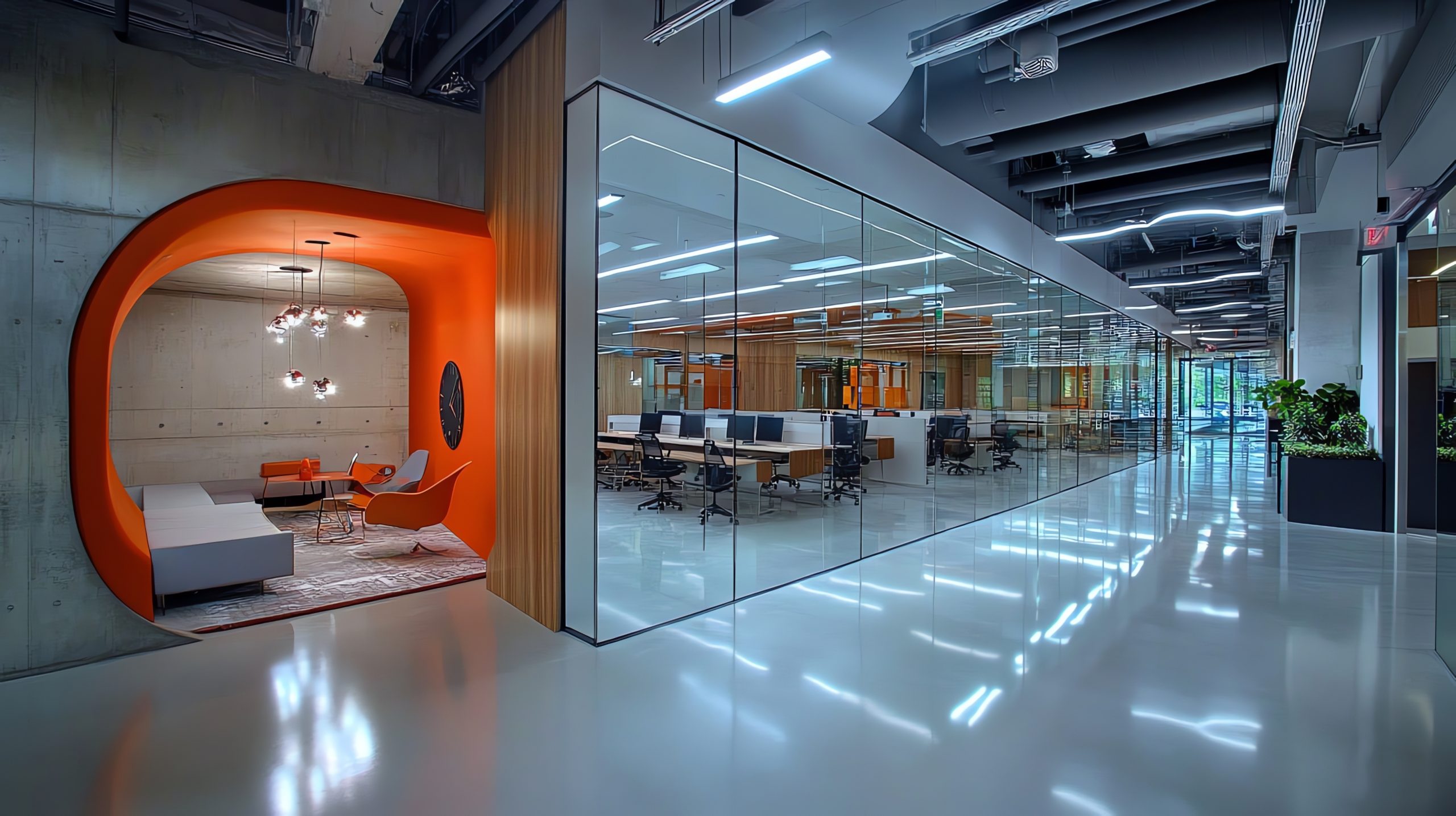 Diseño de interiores innovador en oficinas | MHF | Diseño integral de ...